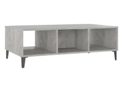 Mesa De Centro|vidaxl Mesa de centro derivados de madeira cimento Cinzento