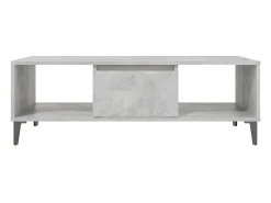 Mesa De Centro|vidaxl Mesa de centro derivados de madeira cimento Cinzento