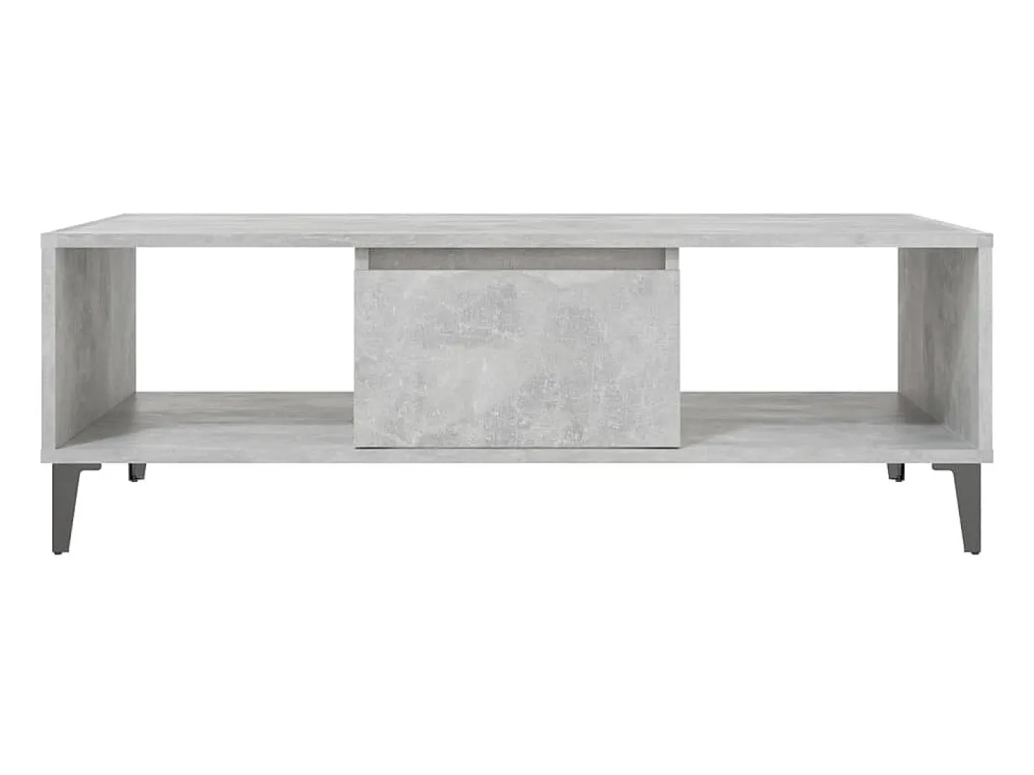 Mesa De Centro|vidaxl Mesa de centro derivados de madeira cimento Cinzento