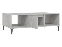 Mesa De Centro|vidaxl Mesa de centro derivados de madeira cimento Cinzento