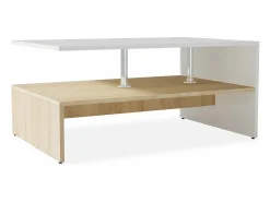 vidaxl Mesa de centro derivados de madeira 90x59x42 cm carvalho/^ Mesa De Centro
