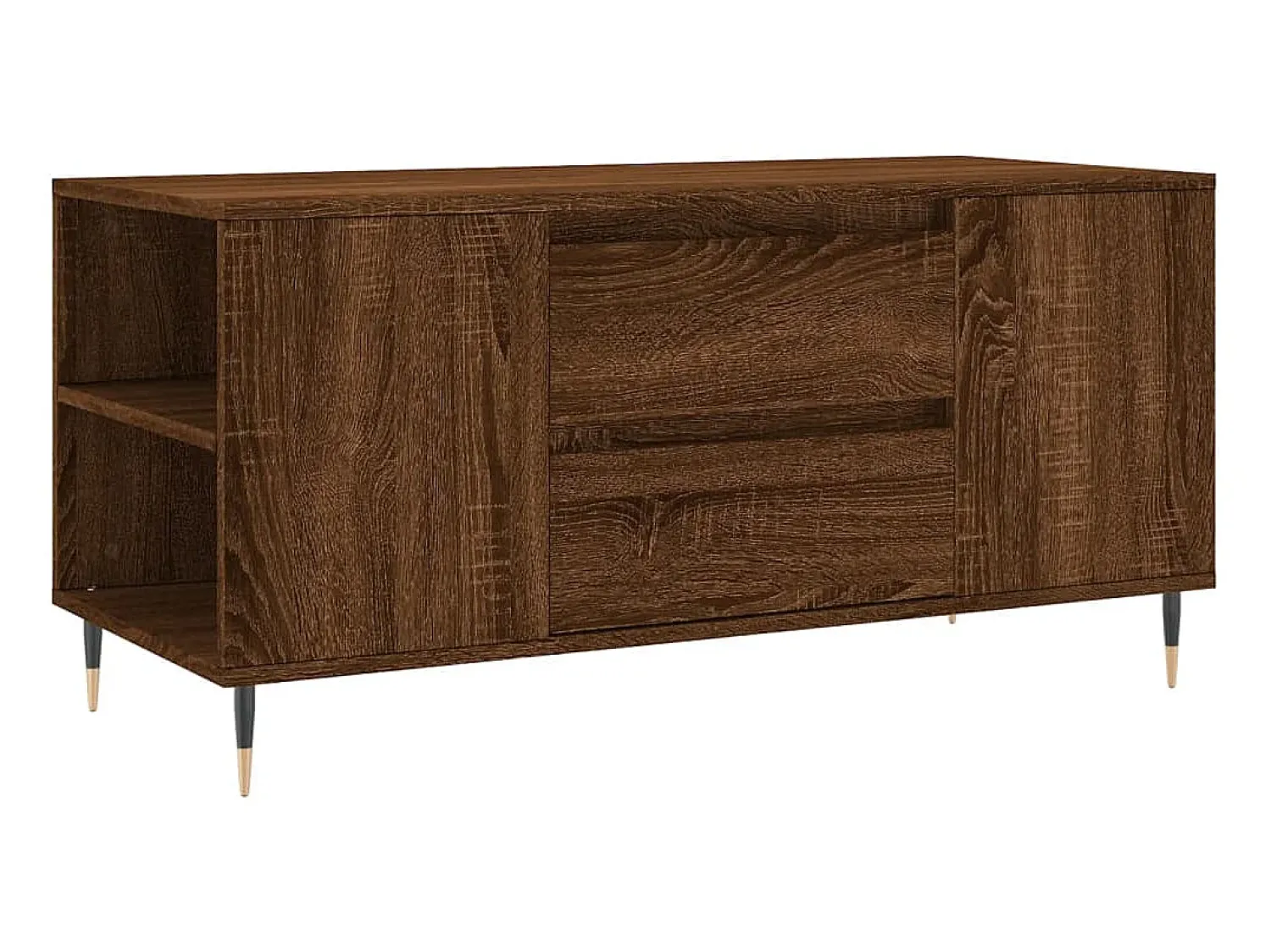 Clearance Mesa de centro derivados de madeira carvalho PT668872 Castanho