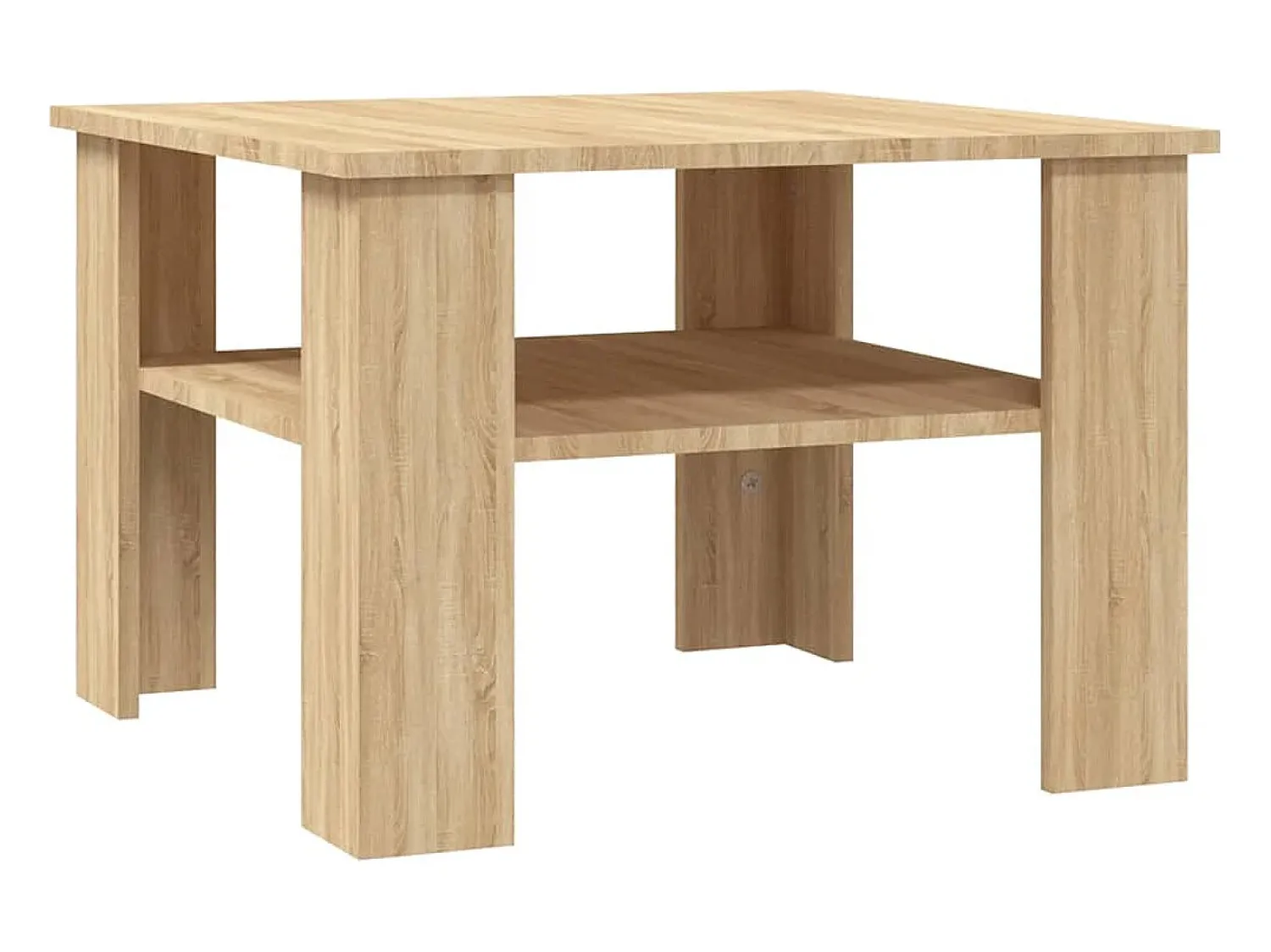 Mesa De Centro|vidaxl Mesa de centro derivados de madeira carvalho sonoma Natural claro