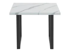 Loft24 Mesa de centro Diamond | com 2 portas em madeira de manga castanha^ Mesa De Centro
