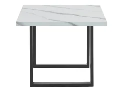 Loft24 Mesa de centro Diamond | com 2 portas em madeira de manga castanha^ Mesa De Centro