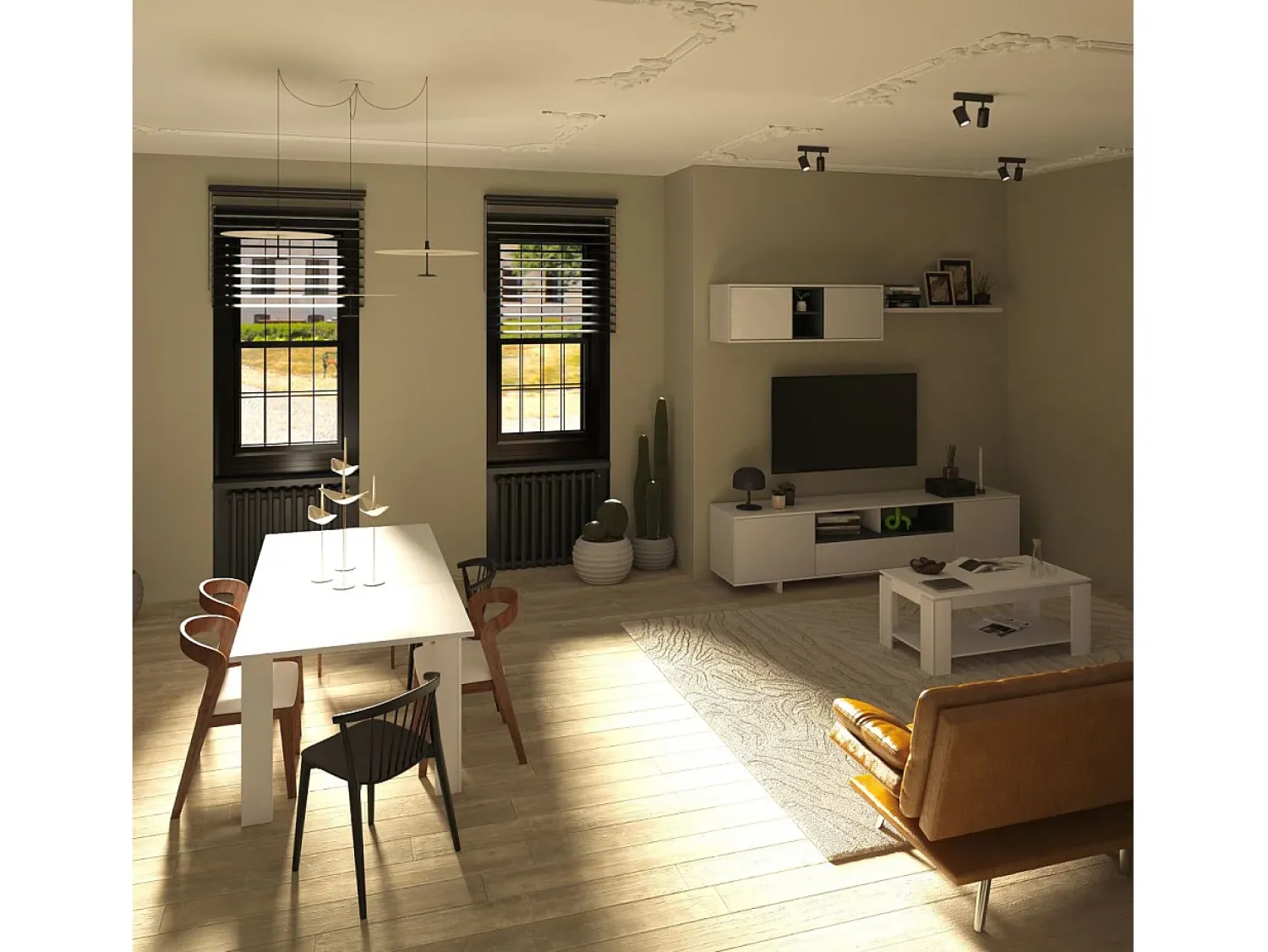 Mesa De Centro|duehome Mesa de centro elevatória Lya Cinzento