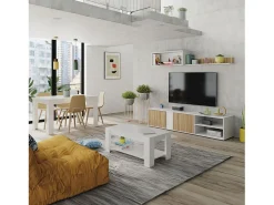 Mesa De Centro|duehome Mesa de centro elevatória Lya Cinzento