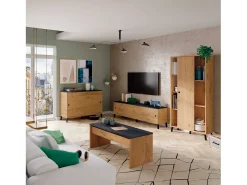 Mesa De Centro| Mesa de centro elevatória moderna em mármore de carvalho para sala de estar, sala de jantar, 47-58x100x50cm Castanho