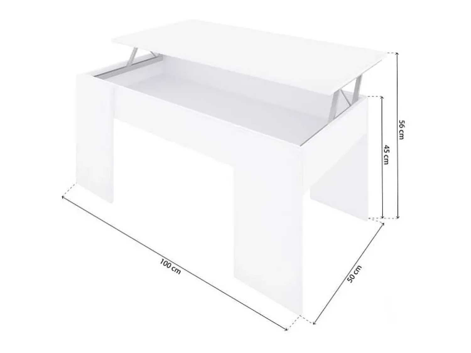 duehome Mesa de centro elevatória Vita^ Mesa De Centro