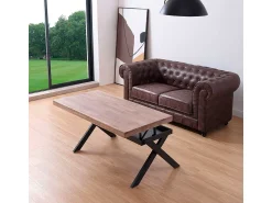 Mesa De Centro|ADEC Mesa de centro elevatória Xena Fit Preto