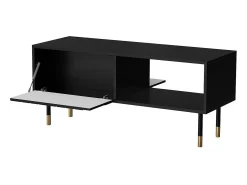 Mesa De Centro* Mesa de centro Elmteo 102, Placa de aglomerado laminado, 5x6x11cm Preto