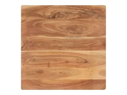 Mesa De Centro*vidaxl Mesa de centro em forma de V 66x66x30 cm acácia maciça Natural claro
