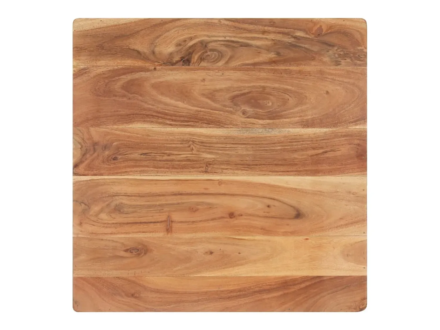 Mesa De Centro*vidaxl Mesa de centro em forma de V 66x66x30 cm acácia maciça Natural claro