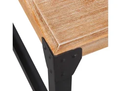 Discount vidaxl Mesa de centro em madeira de acácia maciça 100x60x45 cm Natural claro