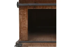 Mesa De Centro*vidaxl Mesa de centro em madeira de abeto maciça 91x51x38 cm castanho Natural claro