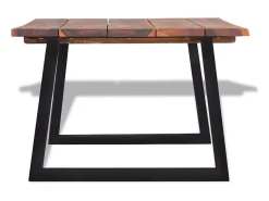 Hot vidaxl Mesa de centro em madeira de acácia maciça 110x60x40 cm Natural claro