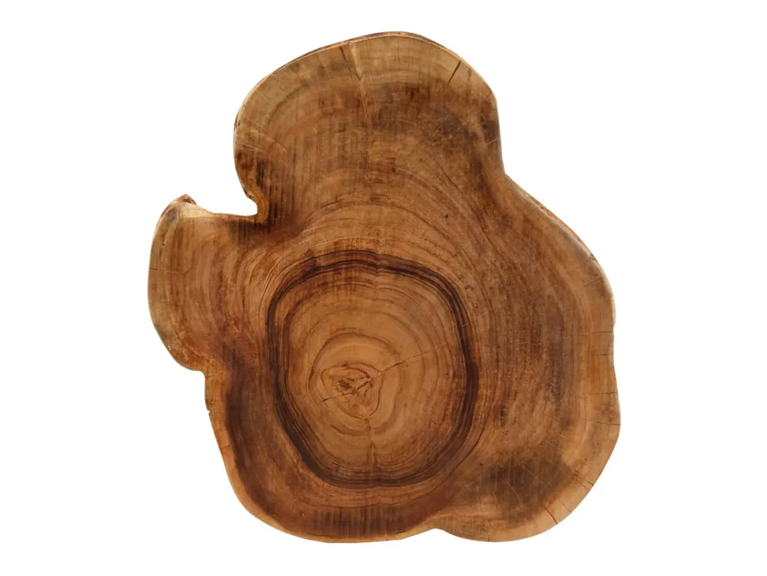vidaxl Mesa de centro em madeira de acácia maciça 60x55x25 cm^ Mesa De Centro