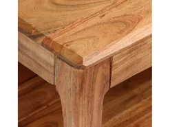vidaxl Mesa de centro em madeira maciça 88x50x38 cm^ Mesa De Centro