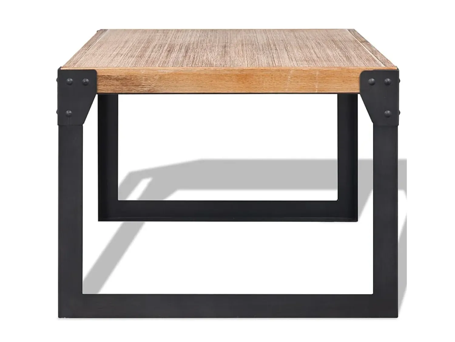 Mesa De Centro| Mesa de centro em madeira de acácia maciça 100x60x45 cm PT448644 Castanho