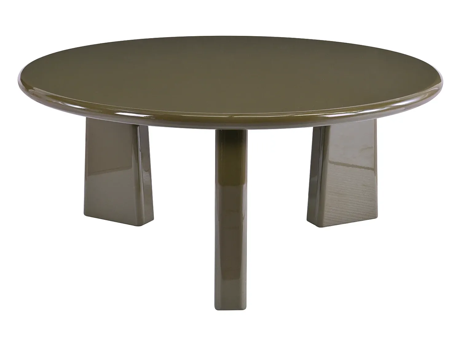 Clearance Vente-unique Mesa de centro em MDF - lacado - ZINAPA Caqui
