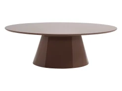 Mesa De Centro*Vente-unique Mesa de centro em MDF - Castanho lacado - ANTELADA Castanho chocolate