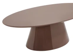 Mesa De Centro*Vente-unique Mesa de centro em MDF - Castanho lacado - ANTELADA Castanho chocolate