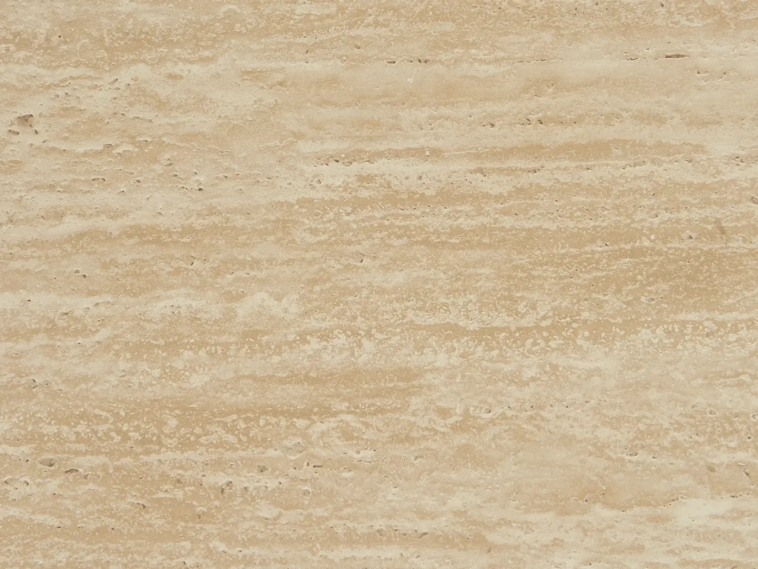 Best Vente-unique Mesa de centro em MDF - Efeito travertino bege e natural claro - ALOZYA Bege / Natural claro