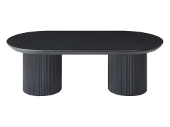 Hot Vente-unique Mesa de centro em MDF - Preta - Design - LORIMILA Preto