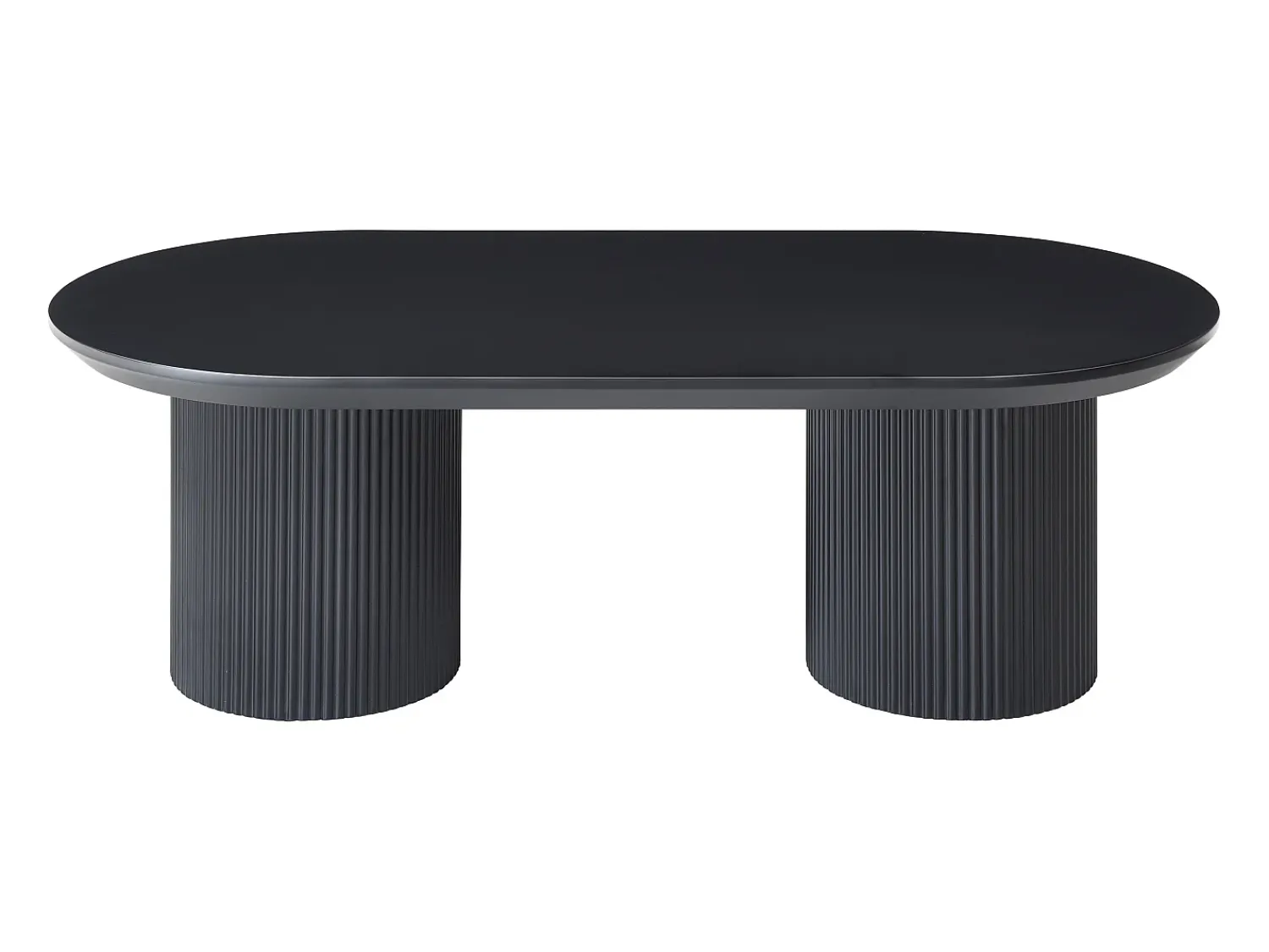 Hot Vente-unique Mesa de centro em MDF - Preta - Design - LORIMILA Preto