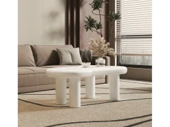 Mesa de centro em MDF com efeito de nuvem, 16 luzes LED coloridas e gavetas - com espaço de armazenamento.^ Mesa De Centro