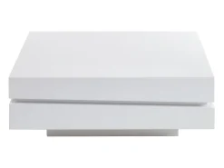 Vente-unique Mesa de centro em MDF com LEDs - lacado - LYESS^ Mesa De Centro