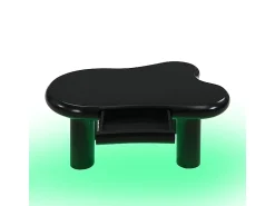 Mesa de centro em MDF com efeito de nuvem, iluminação LED de 16 cores e gavetas - com espaço de armazenamento.^ Mesa De Centro