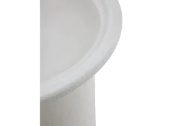 Mesa De Centro| Mesa de centro em poliresina de microcimento Branco
