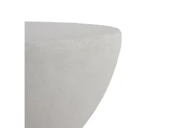 Mesa De Centro* Mesa de centro em poliresina de microcimento Branco