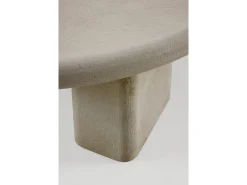 Discount Mesa de centro em poliresina de microcimento Camel