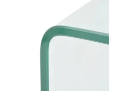 Mesa De Centro|vidaxl Mesa de centro em vidro temperado 98x45x30cm Transparente