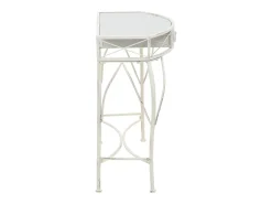 Mesa De Centro* Mesa de centro estilo francês 82x39x76 cm metal PT414964 Branco