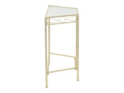 Sale Mesa de centro estilo vintage metal 87x34x73 cm PT507321 Dourado