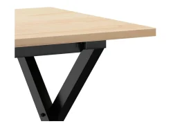 Mesa De Centro|vidaxl Mesa de centro estrutura em X 80x50x40 cm pinho e aço Natural claro