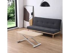 Mesa De Centro|duehome Mesa de centro extensível Katia Cinzento