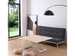 Mesa De Centro|duehome Mesa de centro extensível Katia Cinzento