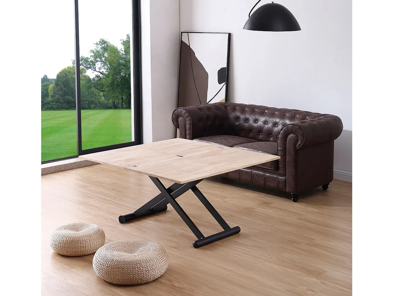 duehome Mesa de centro extensível Katia^ Mesa De Centro