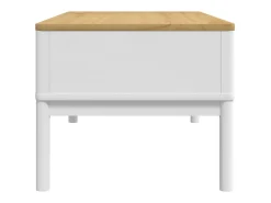 vidaxl Mesa de centro FLORO 99x55,5x45 cm madeira pinho maciça^ Mesa De Centro