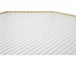 Mesa De Apoio*Dmora Mesa de centro George, Mesa de centro baixa, Porta-revistas para sofá, Estante de sala, , 50x46 h100 cm Dourado