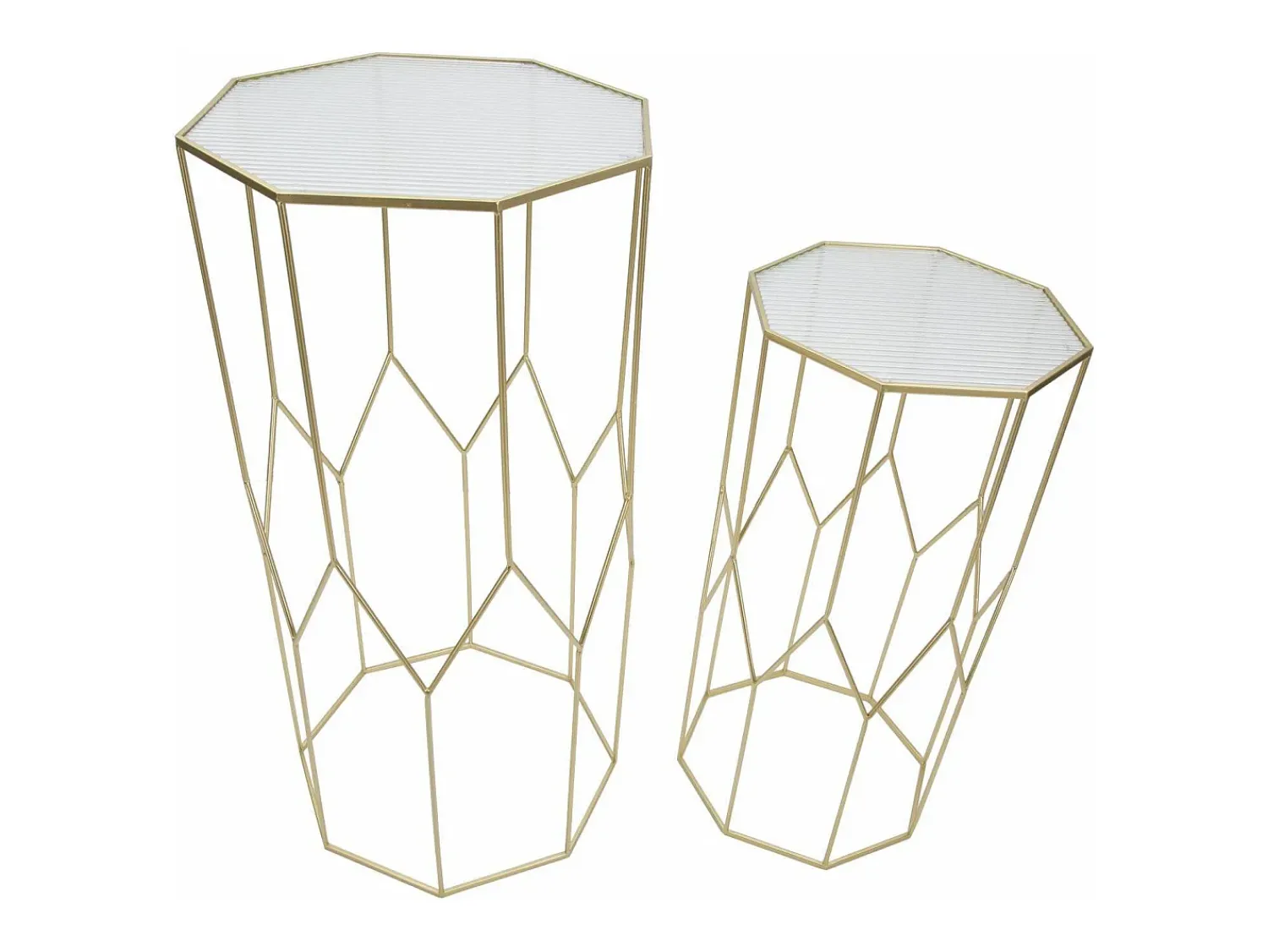 Mesa De Apoio*Dmora Mesa de centro George, Mesa de centro baixa, Porta-revistas para sofá, Estante de sala, , 50x46 h100 cm Dourado
