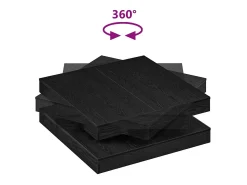 vidaxl Mesa de centro giratória 360 graus carvalho 90x90x34,5 cm^ Mesa De Centro