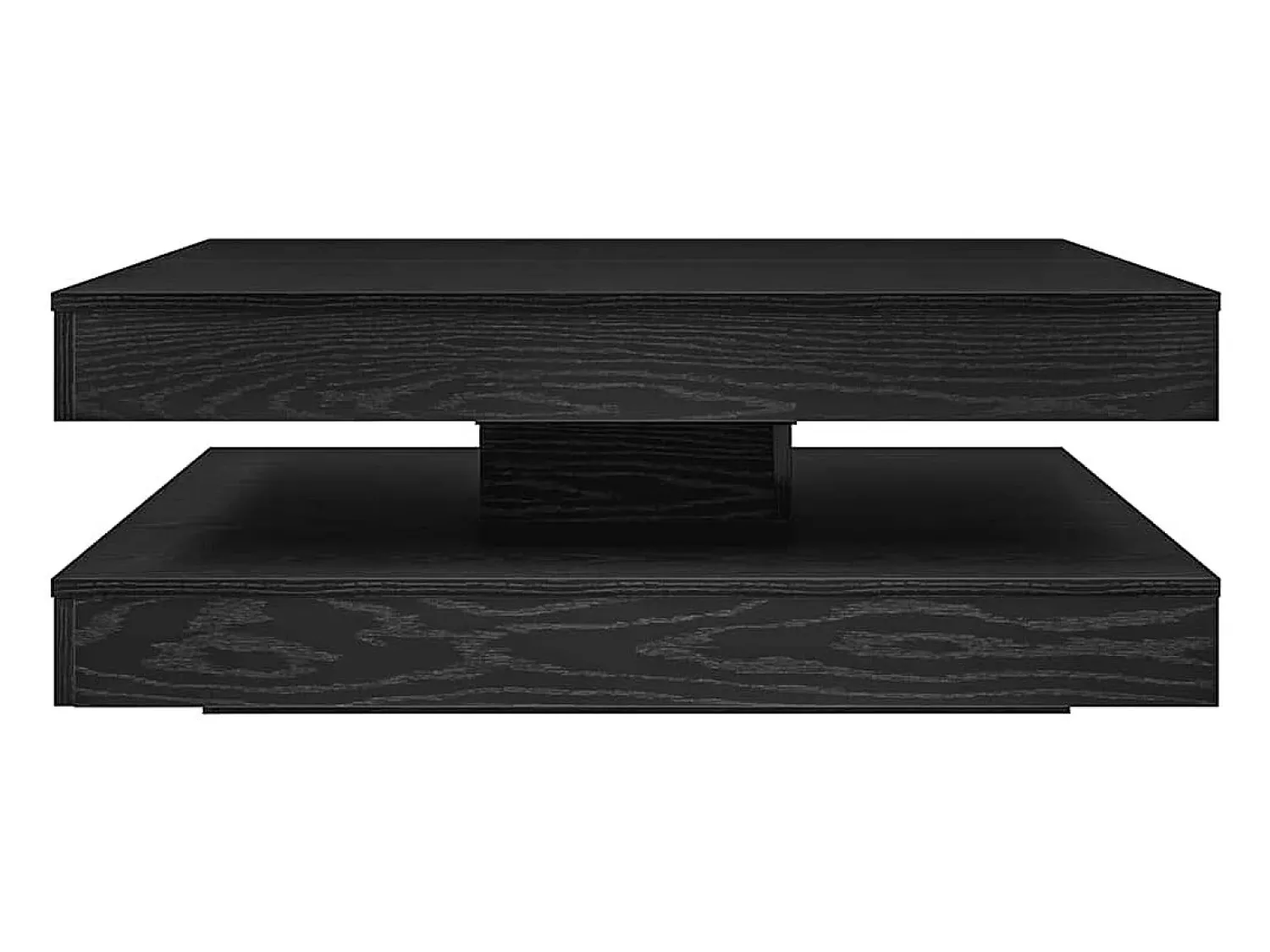 vidaxl Mesa de centro giratória 360 graus carvalho 90x90x34,5 cm^ Mesa De Centro