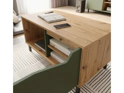 Mesa De Centro*Vicco Mesa de centro grün/artisan 90x50x47 marelle Verde