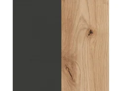 Mesa De Centro|duehome Mesa de centro Lea Gris Antracita - Roble Nodi Cinzento