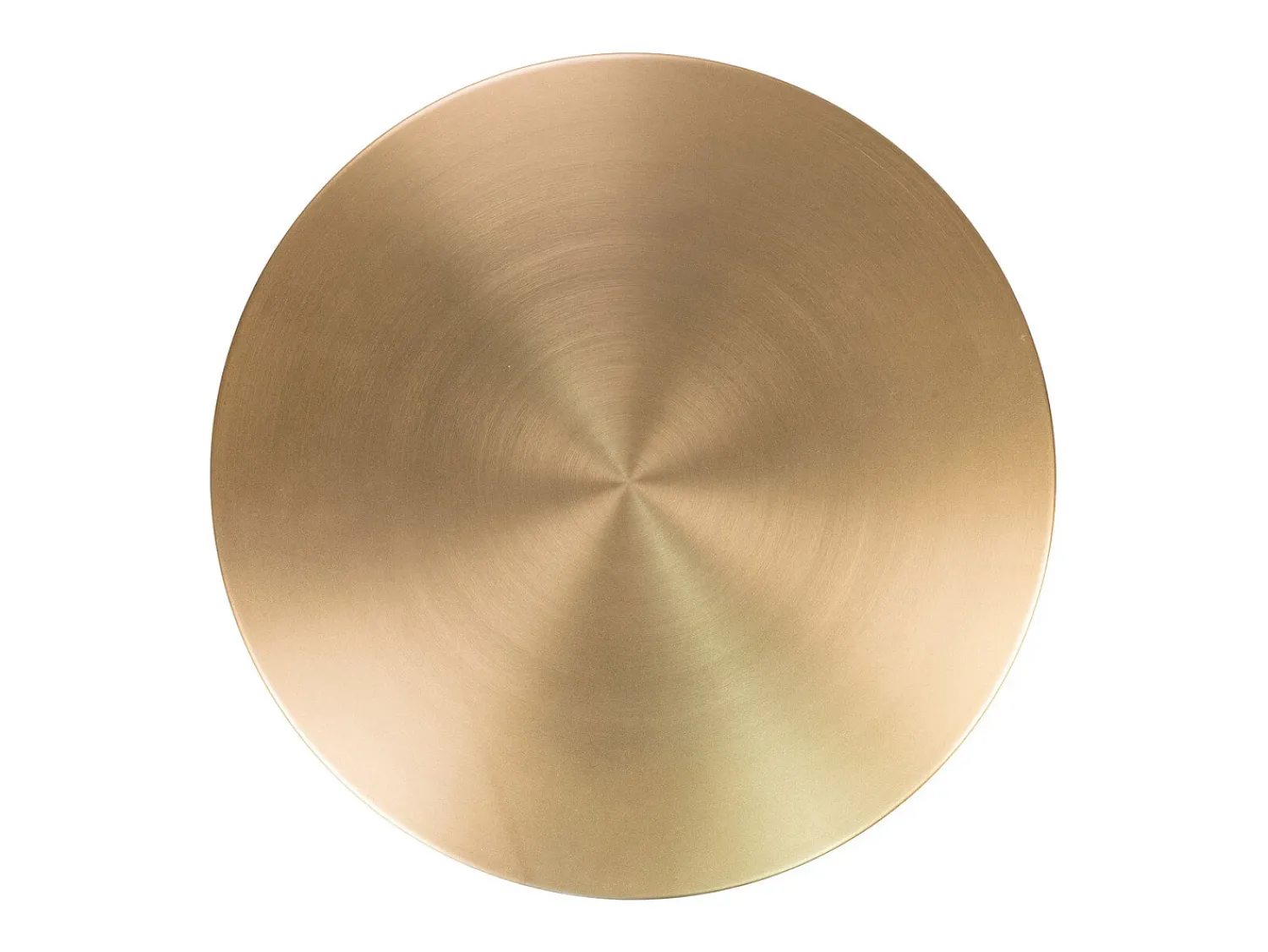 Discount Mesa de Centro Lecco, Latão, 51x51x52 cm, Kendra Home Dourado